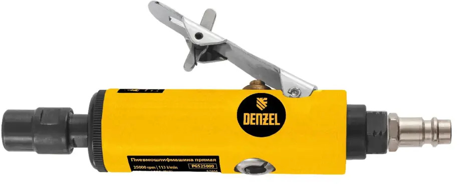 91392925 Шлифмашина пневматическая Denzel PGS25000 113 л/мин, 3 мм STLM-0845417