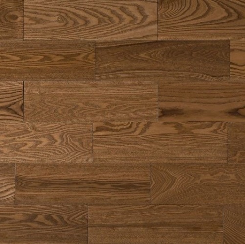 Массивная доска Amber Wood Светлый Ясень с брашью (Текстурированная) 300-1800х120 мм 2700300065 - Вид №1