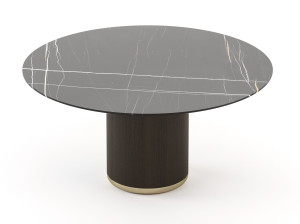 Овальный дубовый стол для гостиной