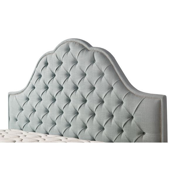 Кровать двуспальная 180х200 голубая Solari UNICO ДИЗАЙНЕРСКИЕ 248843 Голубой  - Вид №4