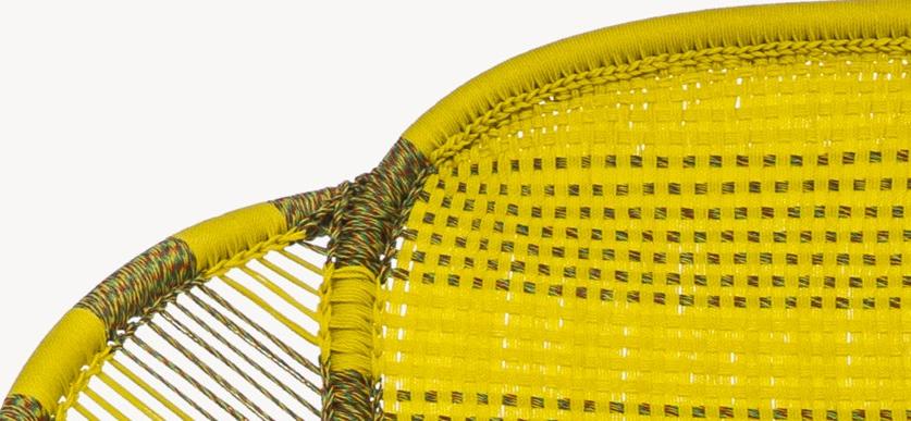 Moroso Кресло из цветных полиэтиленовых нитей, сотканных вручную M'afrique sun-id-1360885 - Вид №5