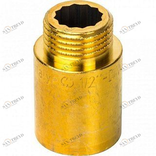 Удлинитель ВН 1/2"х30 мм латунь STOUT SFT0001001230