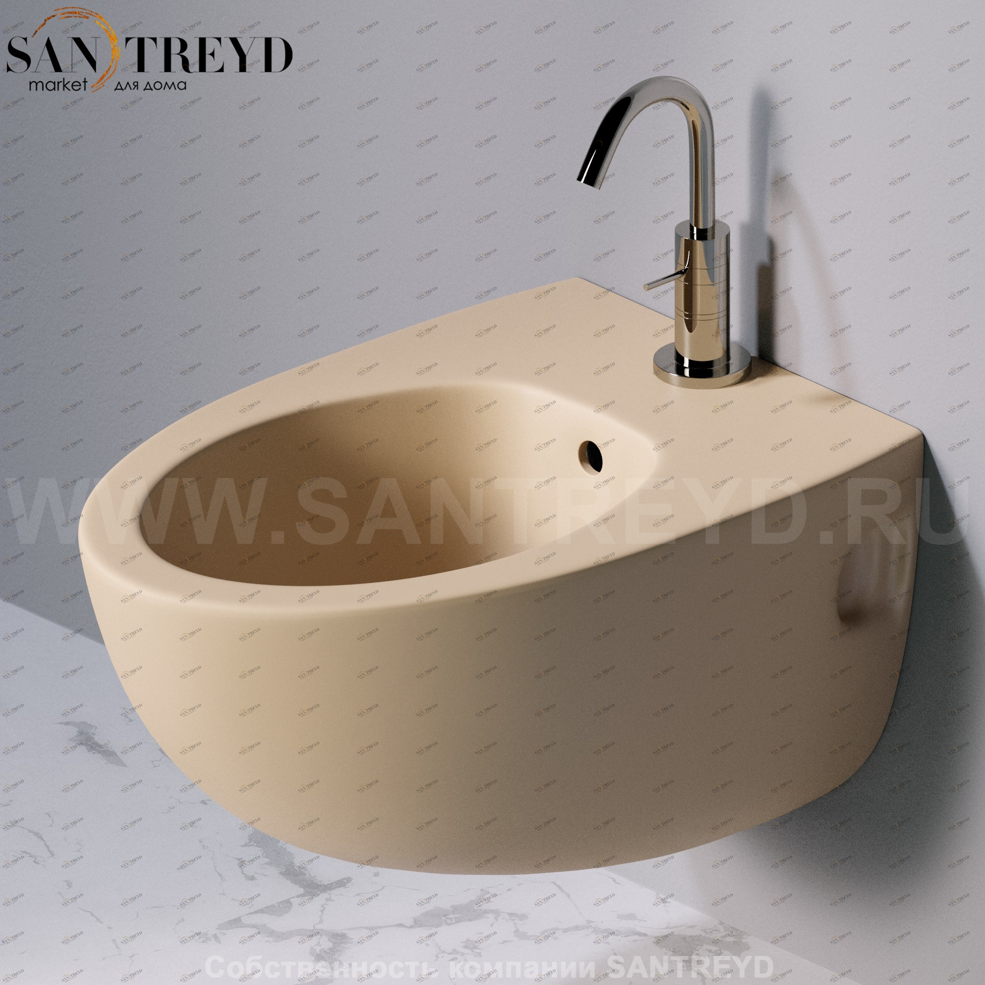 S512.131 Биде подвесное OVAL A. e T. Italia AeT ITALIA