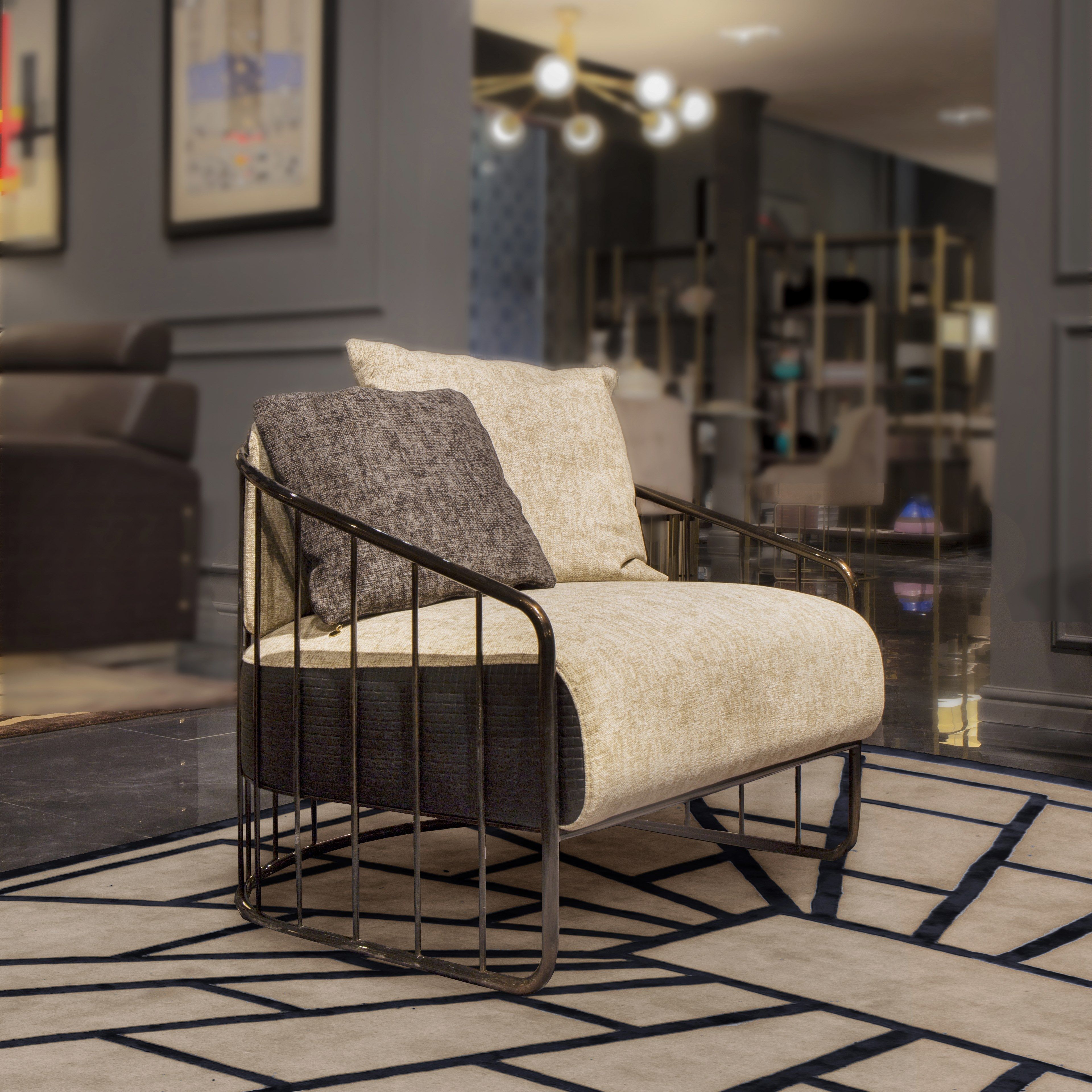 Тканевое кресло Formitalia Чарльстон ARCH-00012801 - Вид №4