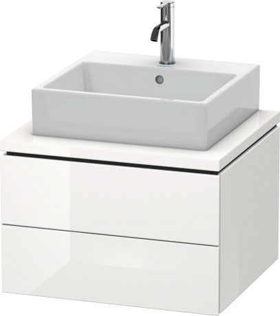 LC581507575 Тумбочка для консоли L-Cube #LC5815 620 x 547 мм Лен, декор Duravit - Вид №2