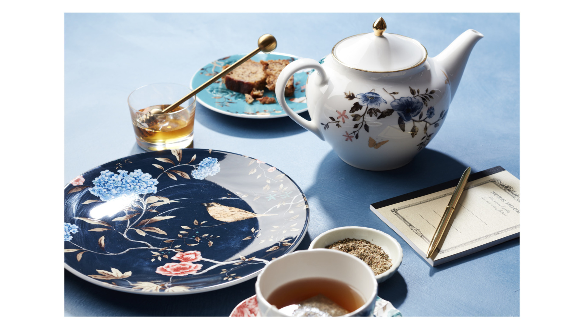 10667843 Lenox Набор чайный Lenox "Цветущая лоза" 3 предмета, п/к Фарфор  - Вид №3