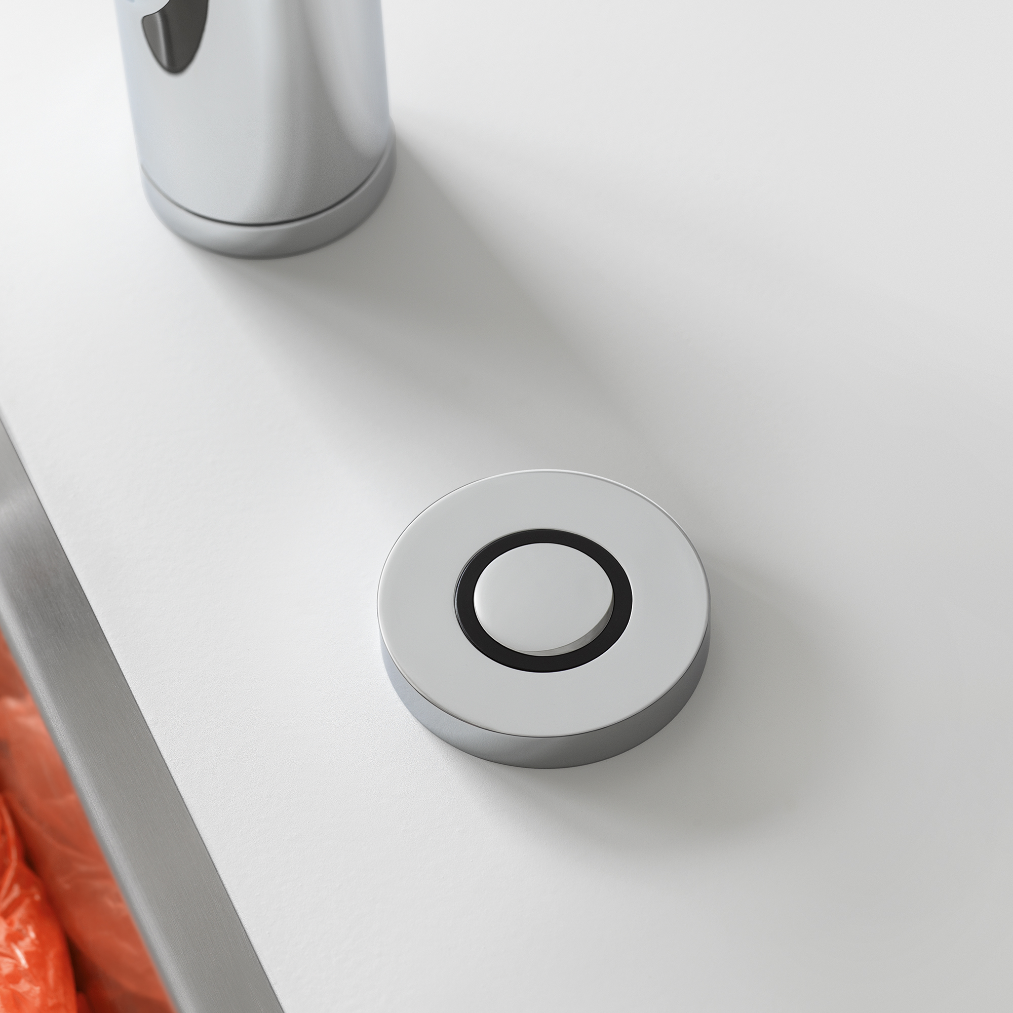 Кнопка управления AIR SWITCH — матовый хром DornBracht 10713970-93 - Вид №1