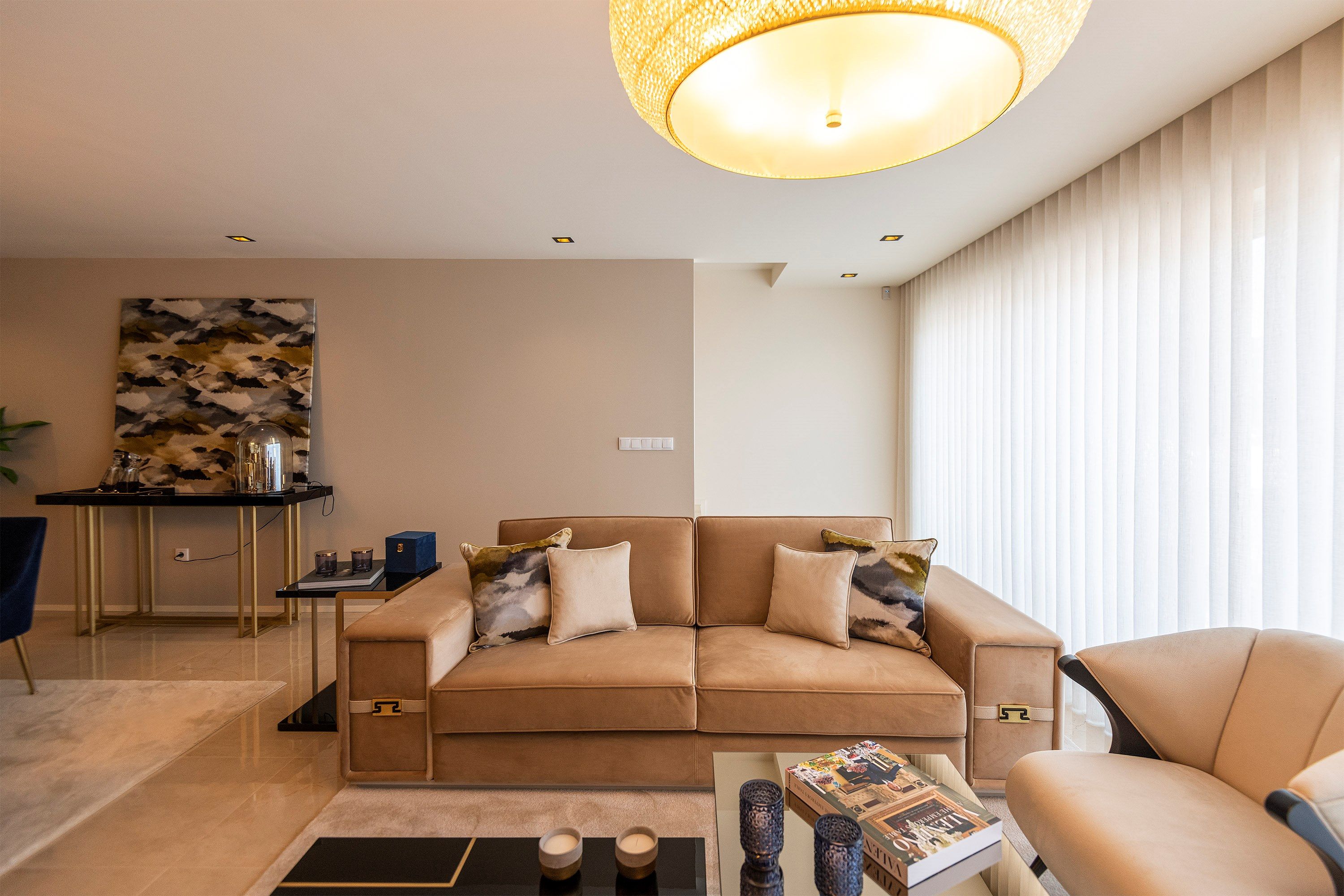 2-местный бархатный диван Stylish Club Sublime ARCH-00028046 - Вид №5