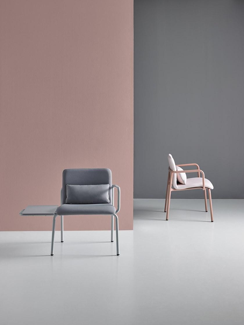 Mobboli Стул из ткани с подлокотниками Save 18 fb - Вид №4