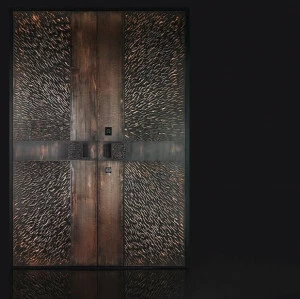 Ercole Бронированная распашная медная дверь с контролем доступа