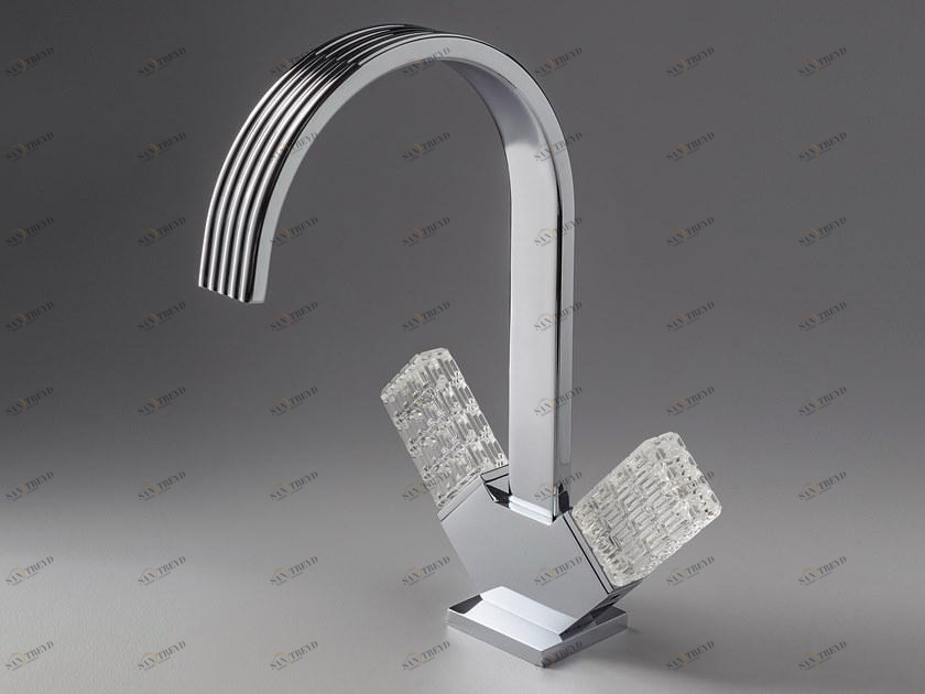 Rubinetterie Treemme Смеситель для раковины с одним отверстием из латуни Kea sun-id-1434393