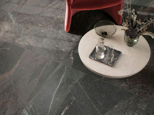 Пол / керамогранит с мраморным эффектом