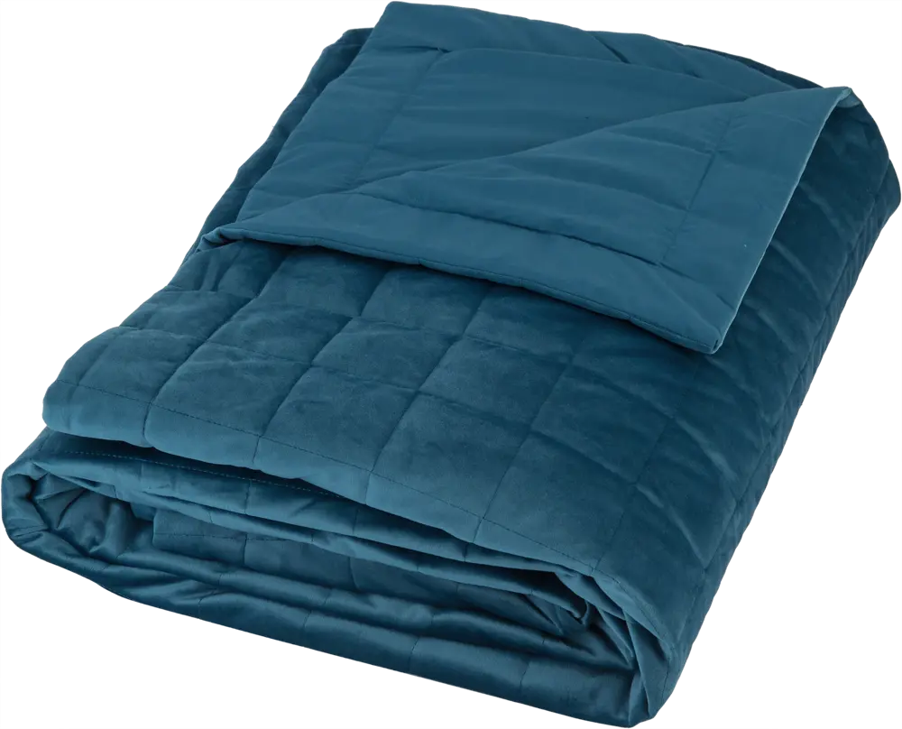INSPIRE Velvet Etna — бархатное покрывало в бирюзовом цвете 220×240 см 89090583
