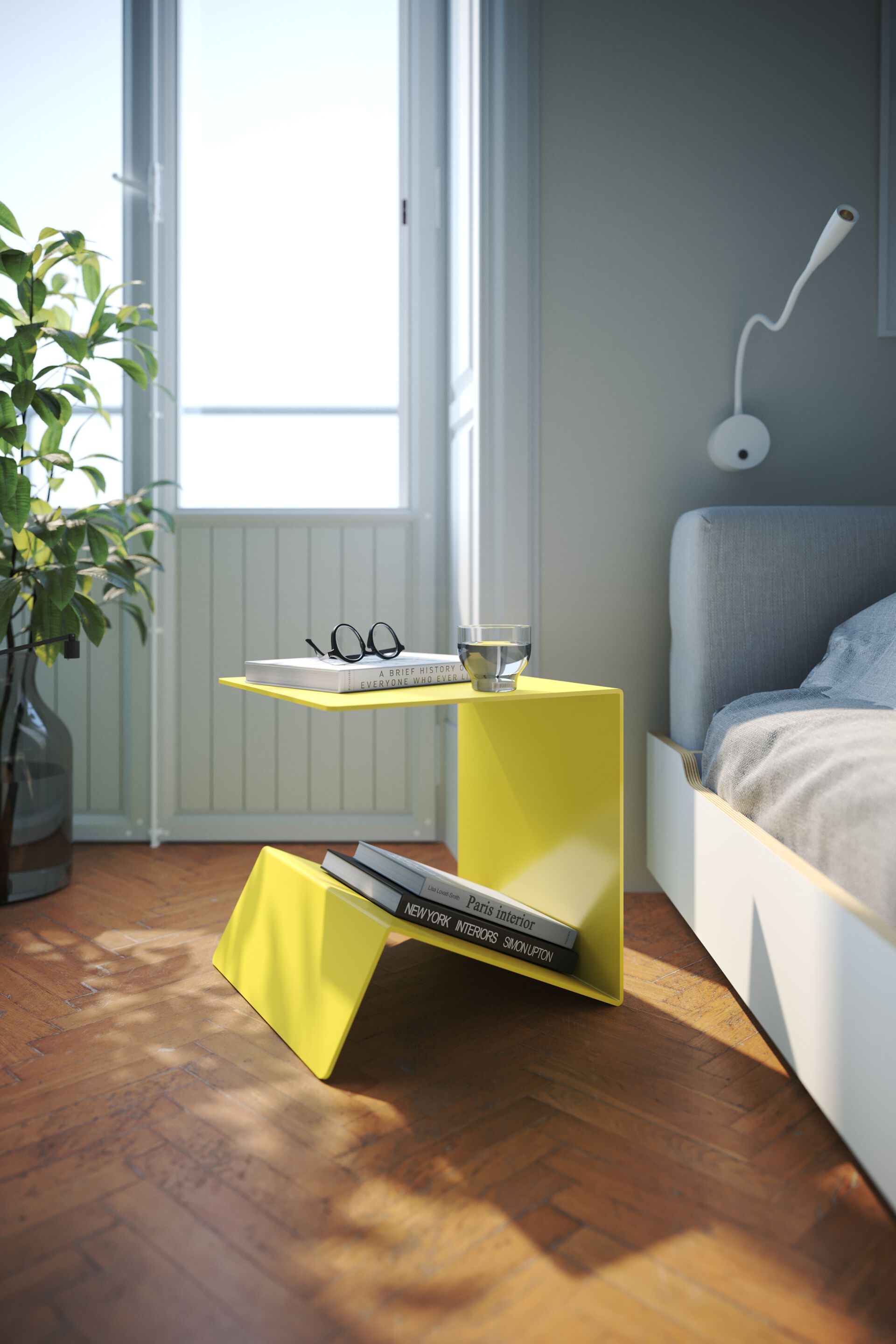 Алюминиевый журнальный столик Müller Small Living BUK ARCH-00119955 - Вид №5