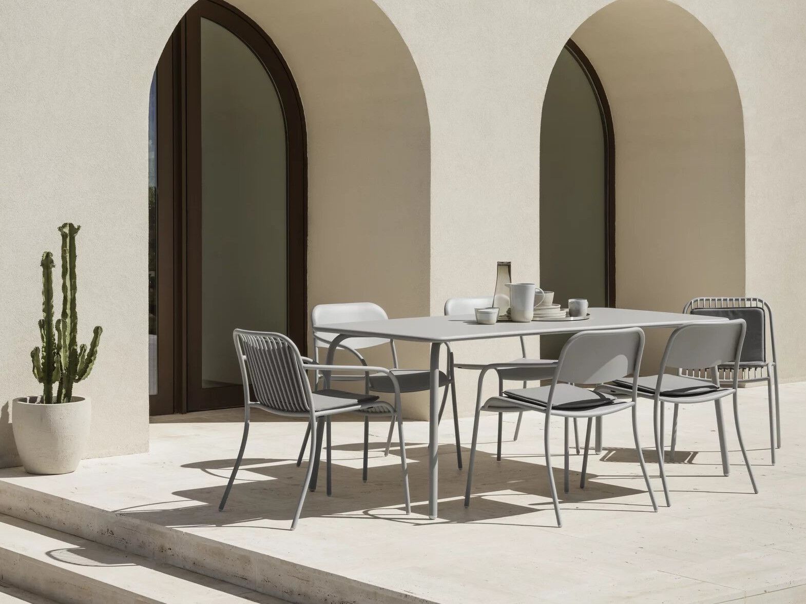 Стальной садовый стул blomus Yua ARCH-00142350 - Вид №3