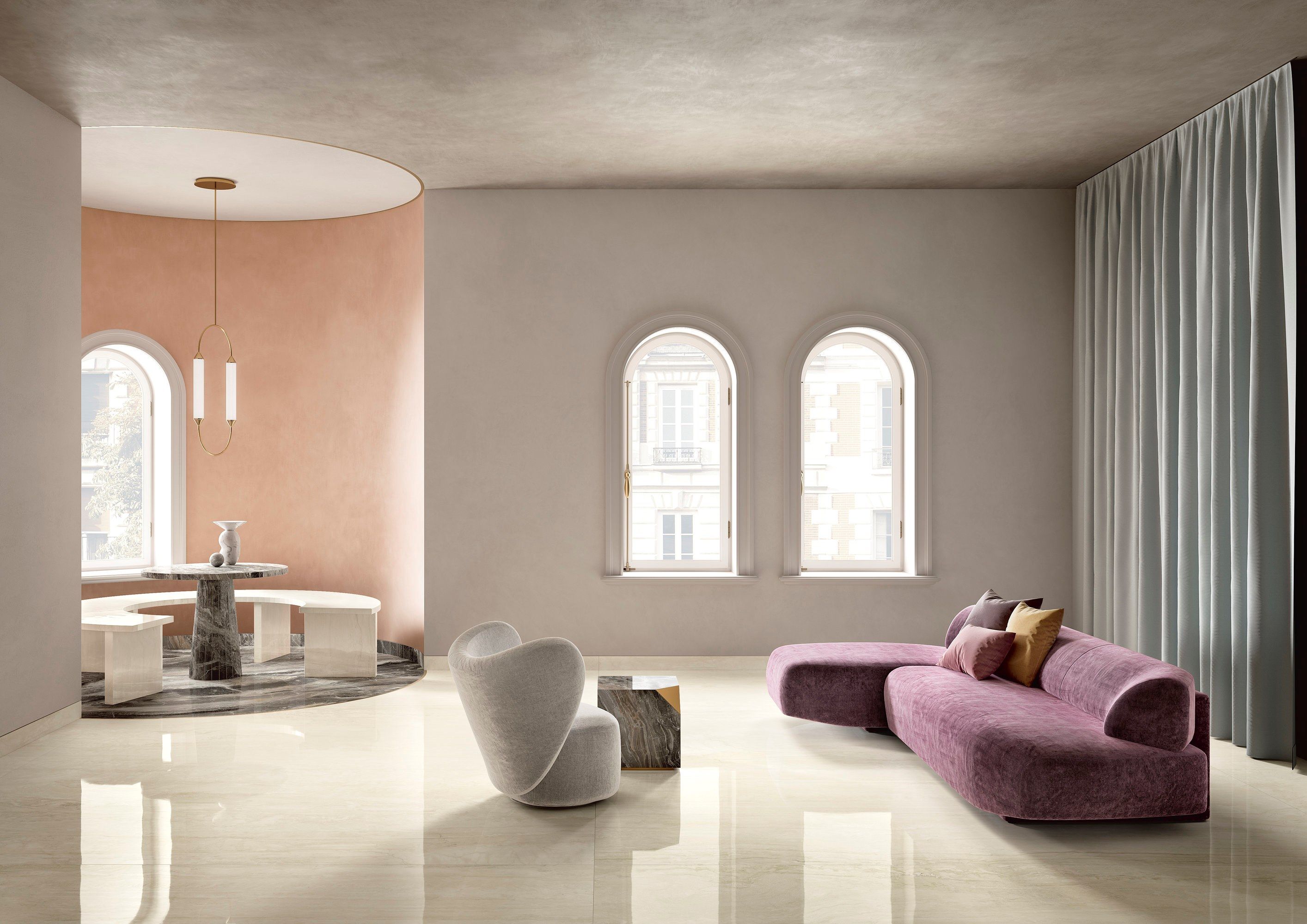 Пол / керамогранит с мраморным эффектом Fiandre Marmi Maximum ARCH-00080652 - Вид №5