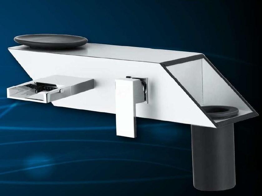 Rubinetteria Giulini Настенный смеситель для раковины водопад Plp Fplp030b1 - Вид №1