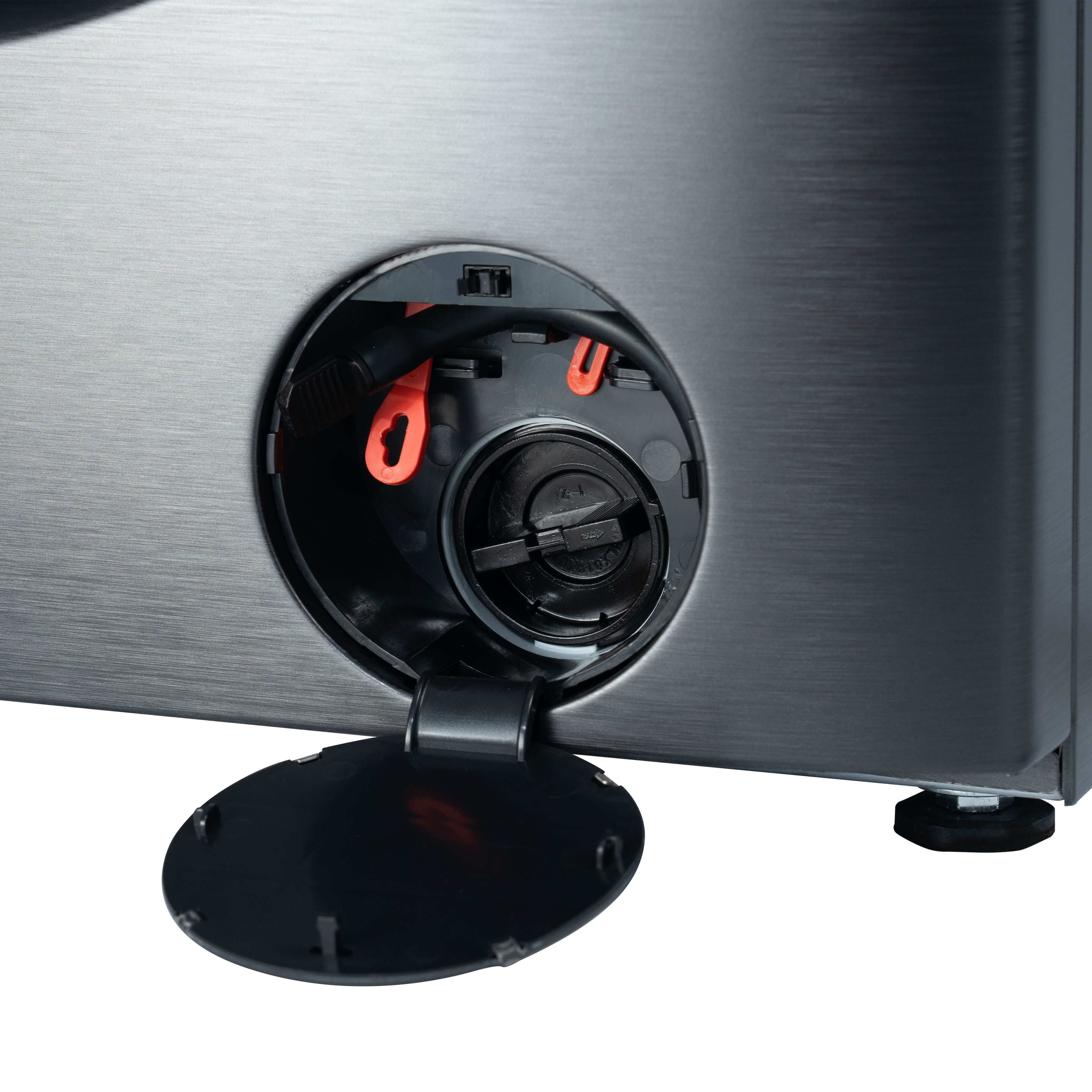 9195715 Стирально-сушильная машина Бирюса WMD-SG1514/15 DM черный STDN-0031504 - Вид №9