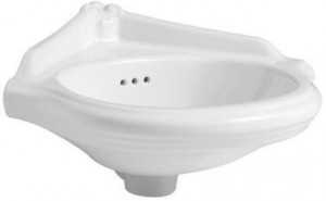 JULS03535T0M Подвесная раковина настенная прямоугольная Azzurra Ceramica  белая