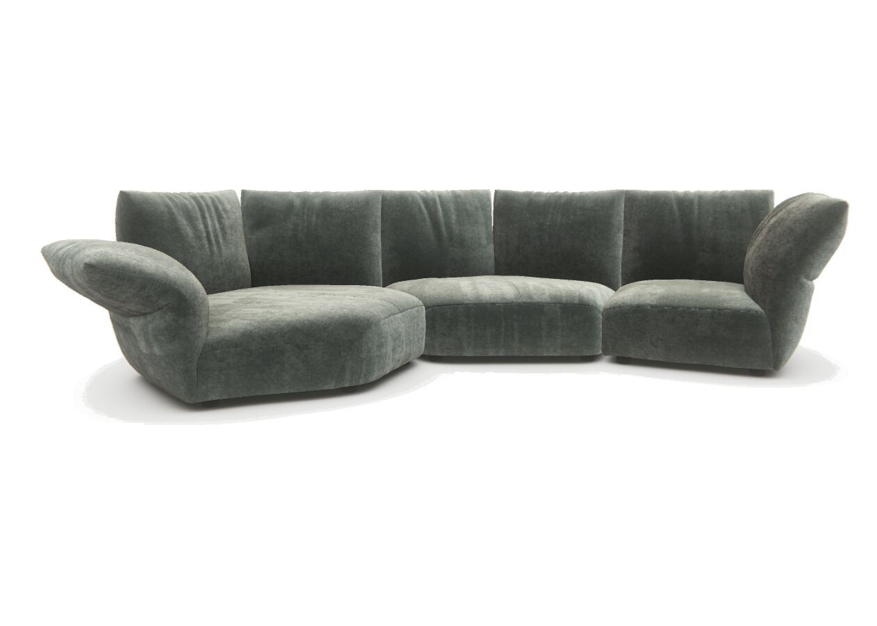 Тканевое угловое кресло In Stock Edra ARCH-00120792 - Вид №1