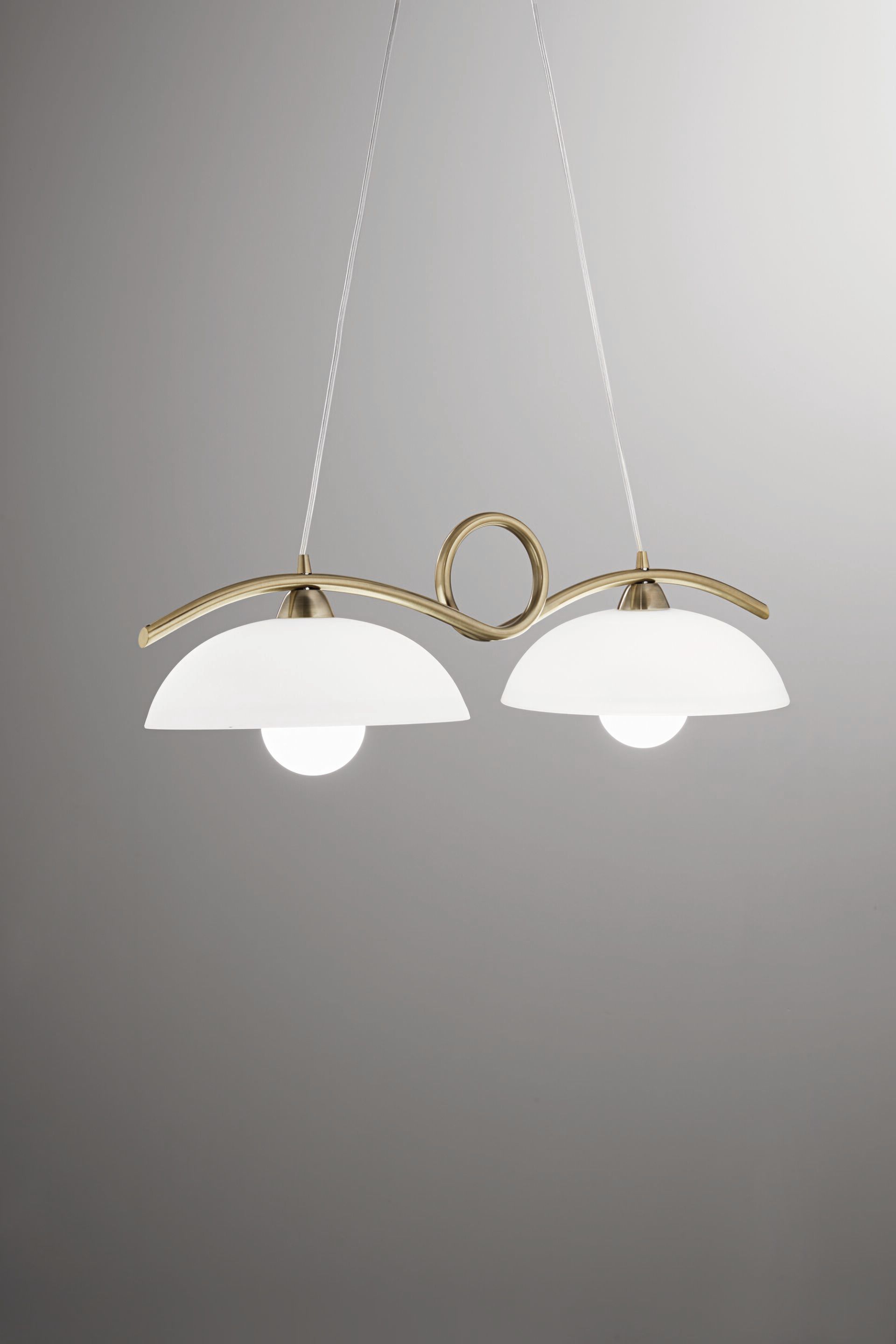 Подвесной светильник из матового стекла и металла Fan Europe Lighting дизайн окружающего света ARCH-00016499 - Вид №3