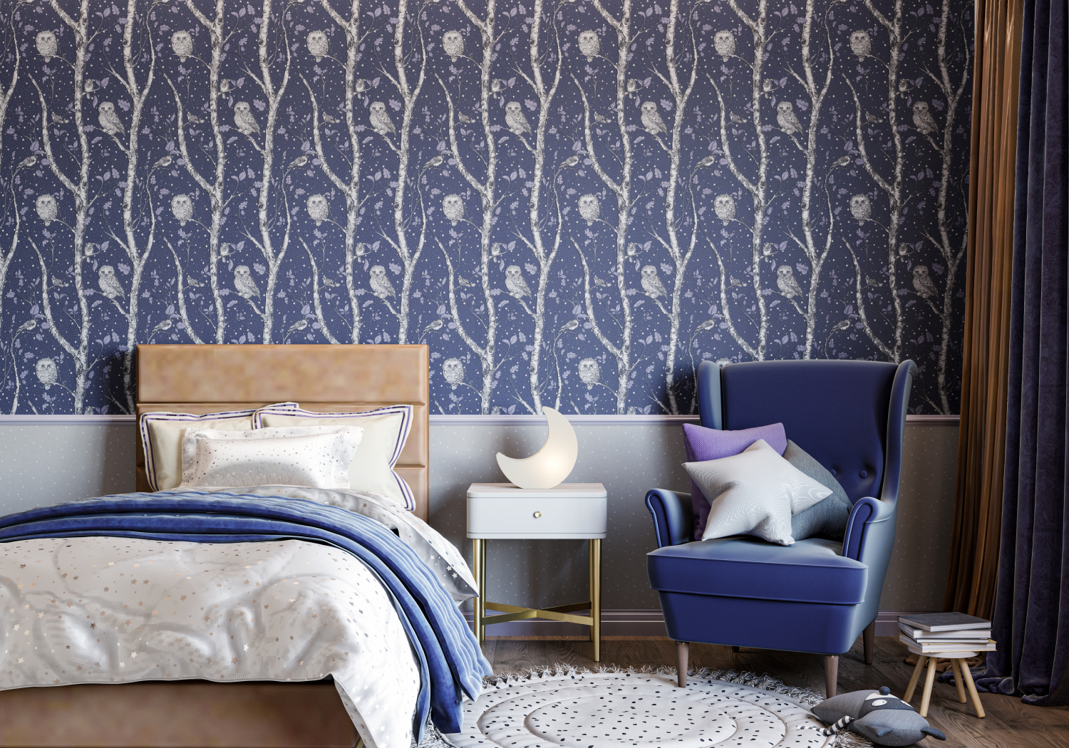 Рулон обоев основа Флизелиновая HC71536-14 Home Color Мин. заказ 8 рулонов HC7153614 - Вид №6