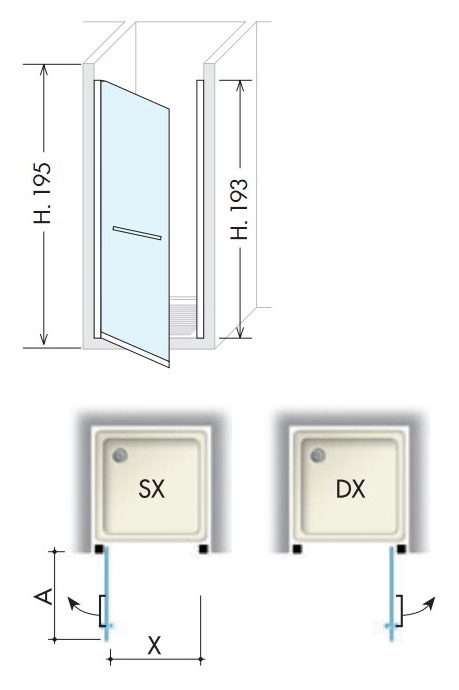 Art. 86A Serie IBIS Душевая кабина Box Docce 2B Box Docce 2.B 36733 - Вид №1