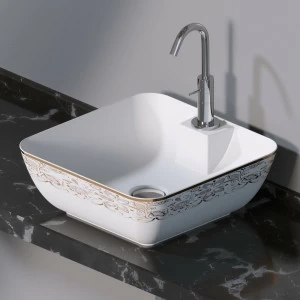 L606463G Накладная раковина на столешницу  прямоугольная A. e T. Italia ELITE