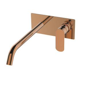 BL45020212 Bienbanyo Смеситель для раковины скрытого монтажа Bien - Детали для поверхностного монтажа - Круглый - Розовое золото