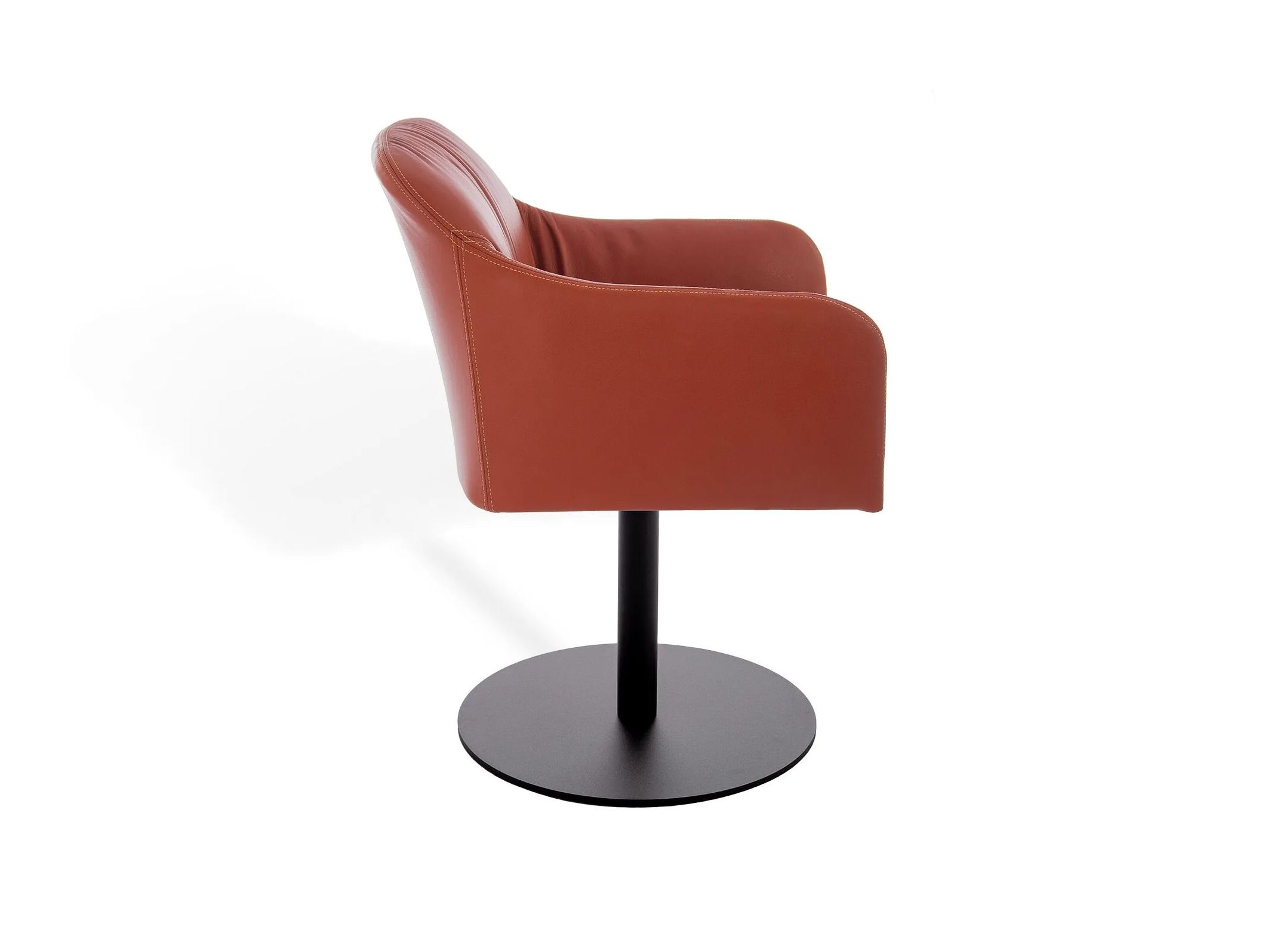 Вращающийся мягкий стул с подлокотниками KFF Youma Casual ARCH-00019658 - Вид №1