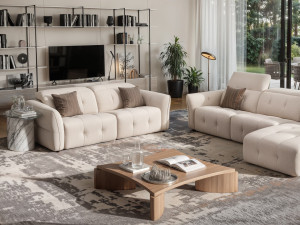 3-местный тканевый диван