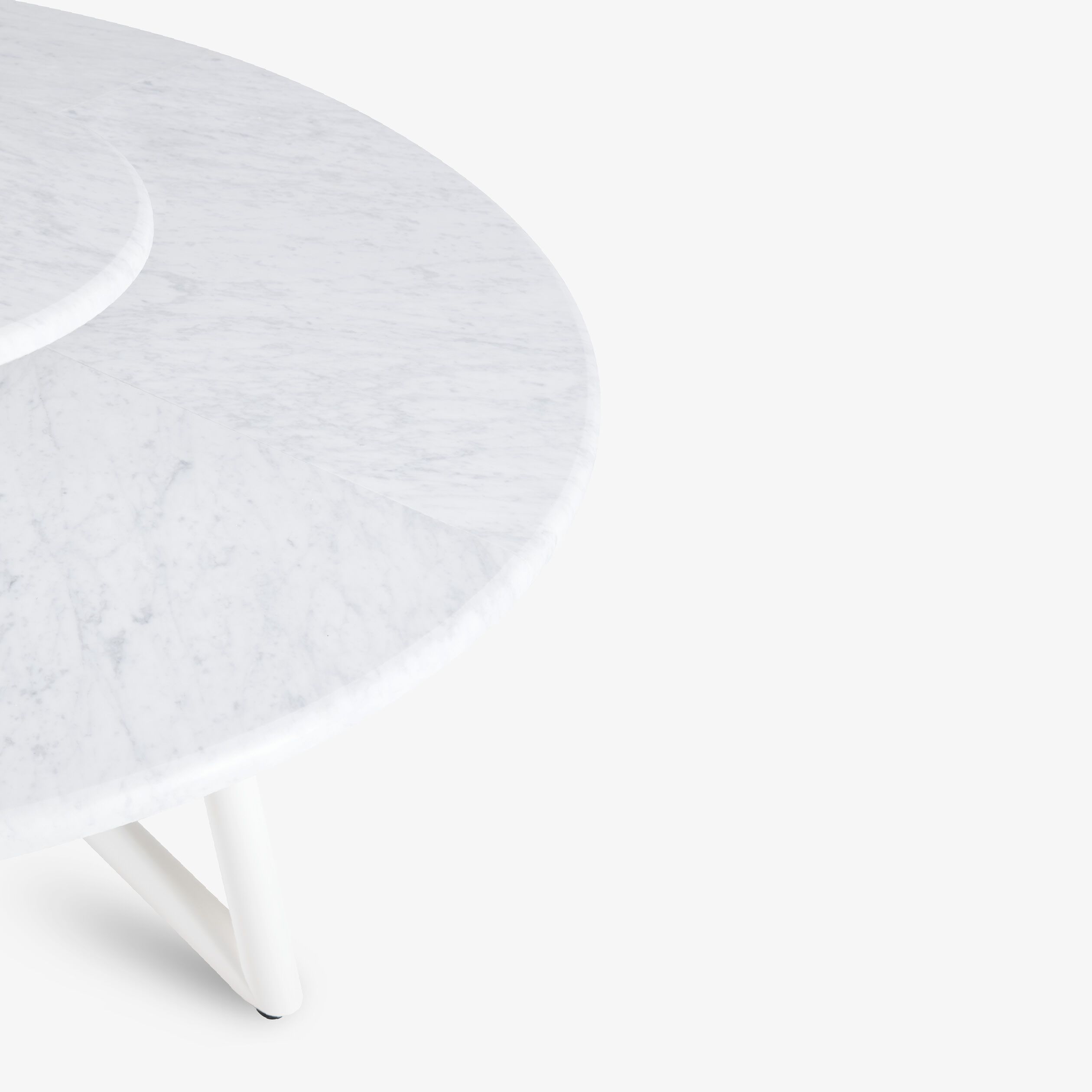 Круглый стол из каррарского мрамора с ленивой Сьюзен VELTHA® Hermu ARCH-00146951 - Вид №4