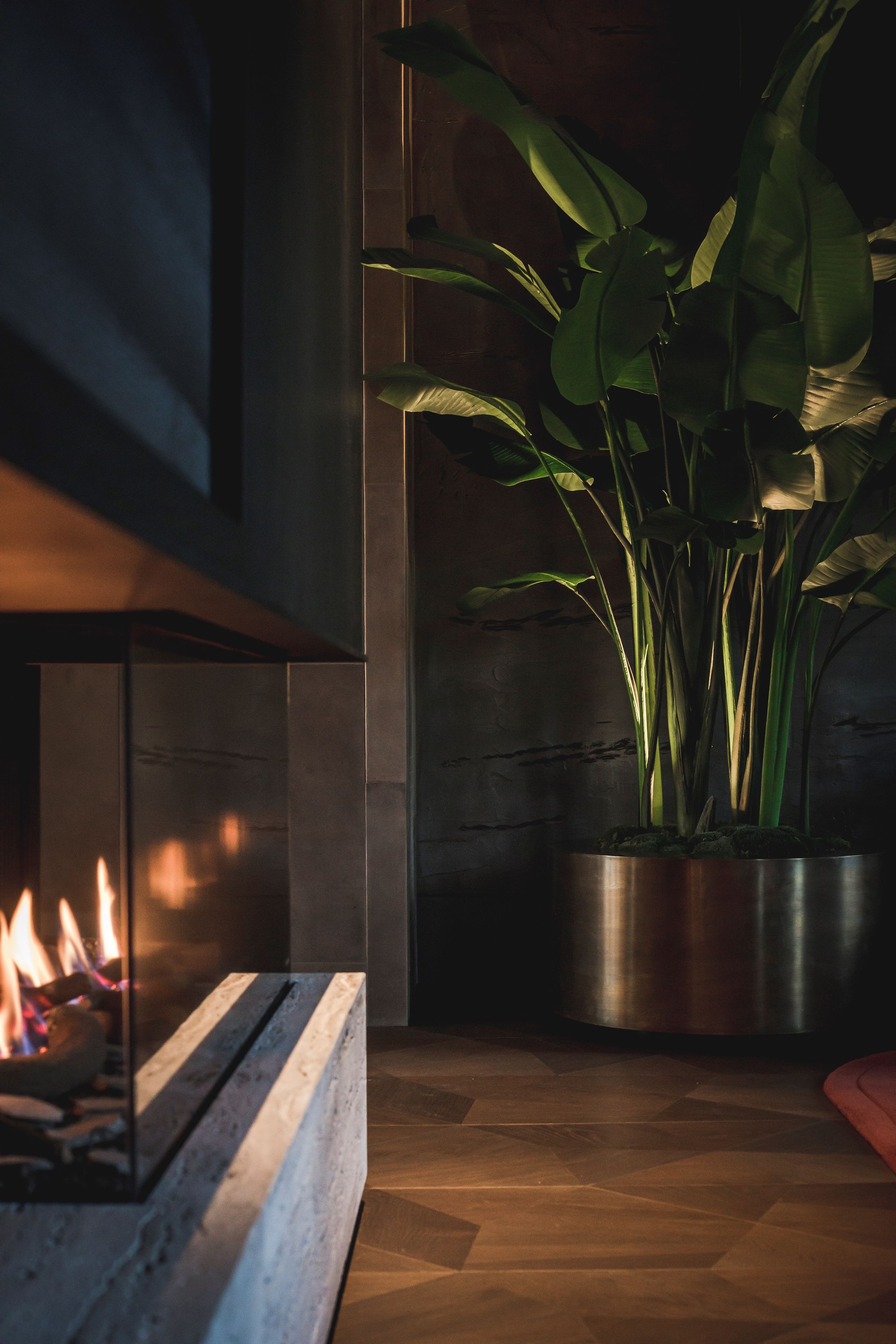 Газовый угловой камин Metalfire ARCH-00084062 - Вид №3