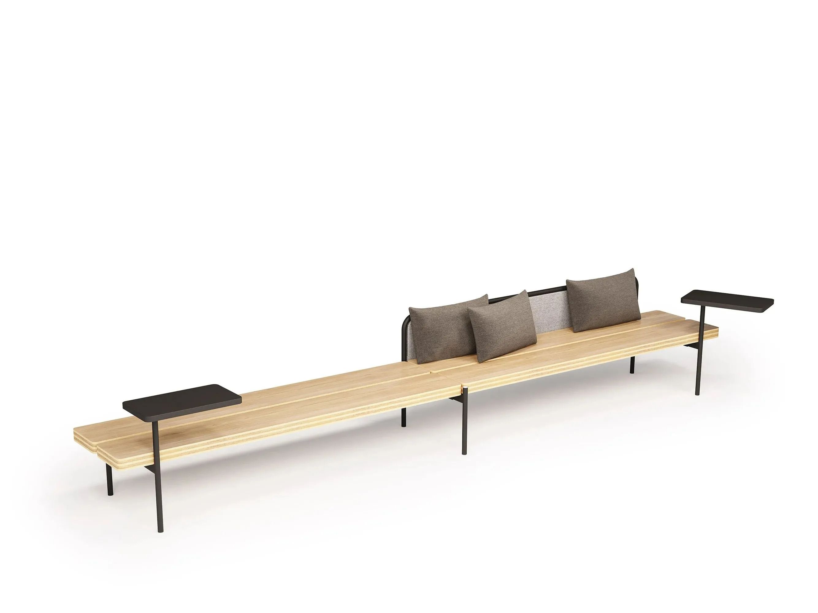 Модульная скамья из фанеры Established&Sons остров ARCH-00140300