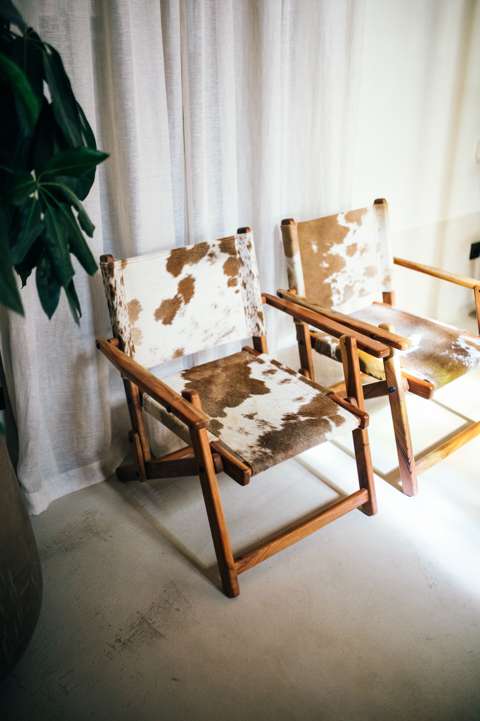 Кресло из коровьей кожи с подлокотниками POMAX BENISSA ARCH-00024339 - Вид №4