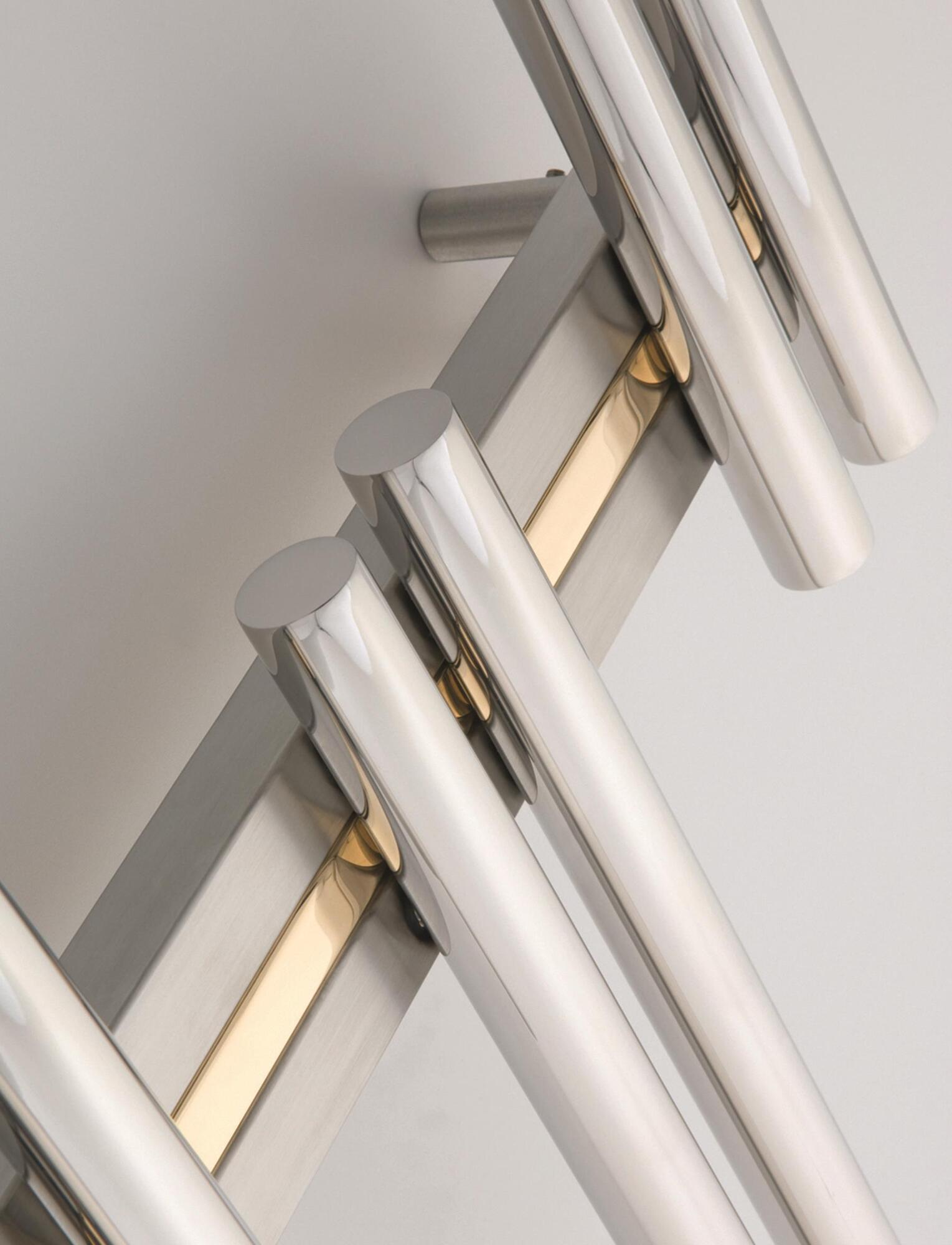 Полотенцесушитель Hammam GEMINI Wood  комбинированный; электрический или водяной Сталь;Дерево  - Вид №18