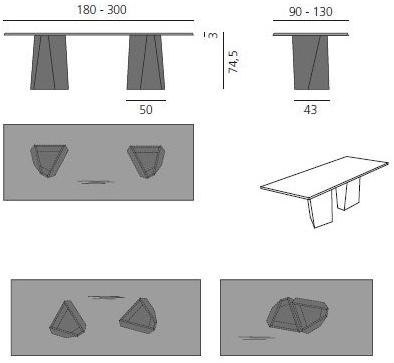 more Прямоугольный деревянный обеденный стол Varan sun-id-1357237 - Вид №5