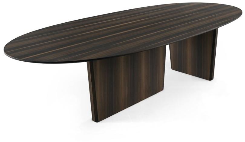 PRADDY Овальный обеденный стол из дерева Ueno Tr042 - Вид №1