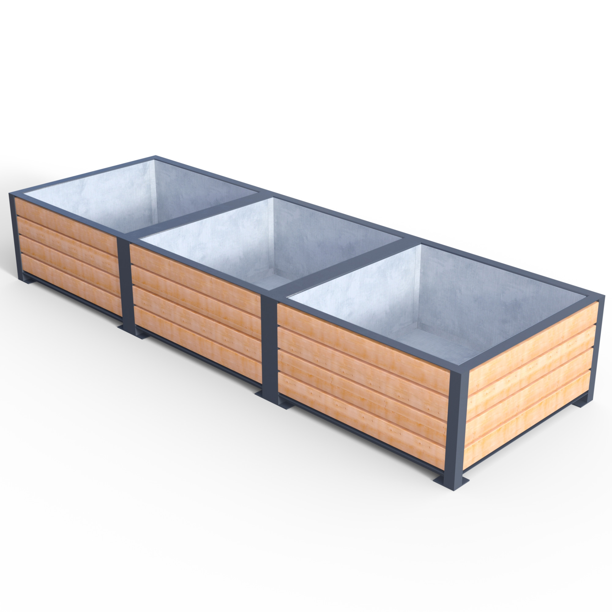 14099 САРА Blok 3, цветочница, кашпо LAB.Space 