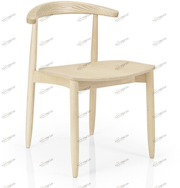 JMS Стул для ресторана из дерева с открытой спинкой Joanna M951ww