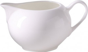 85709 Dibbern Молочник Dibbern "Белый декор" 300мл Фарфор костяной