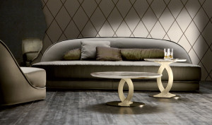 Съемный диван из ткани