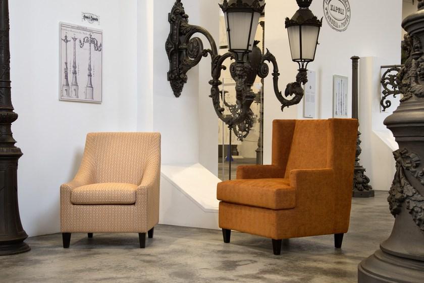 Domingo Salotti Кресло с обивкой из ткани с подлокотниками Maidin-arwen sun-id-1504351 - Вид №2