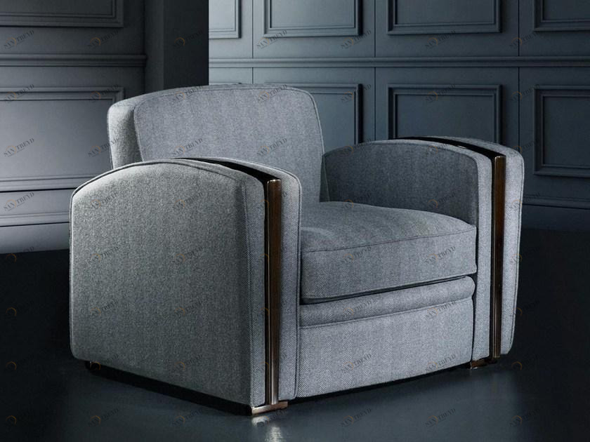 HUGUES CHEVALIER Модульное мягкое кресло с подлокотниками Iconic sun-id-1362233