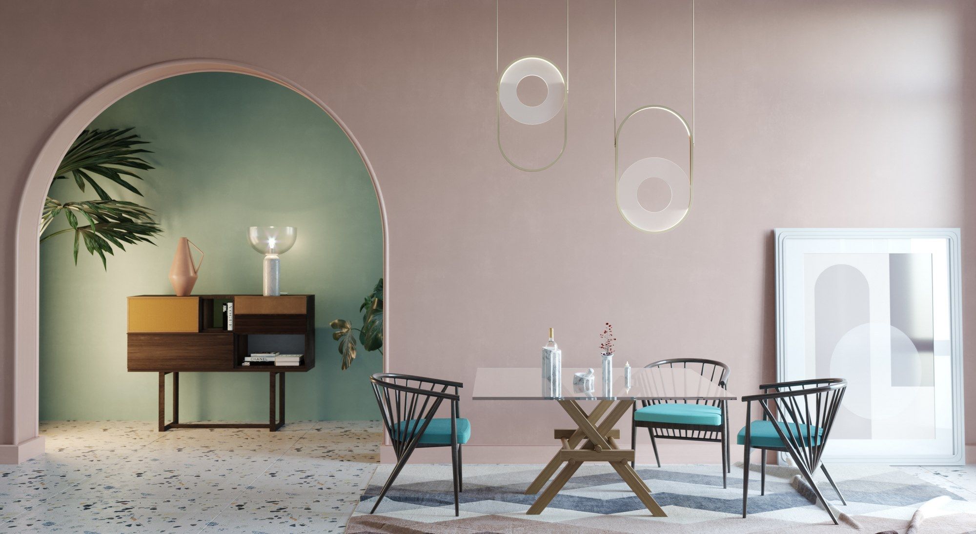 Мягкий стул из ясеня с подлокотниками Morelato JENNY ARCH-00108121 - Вид №1