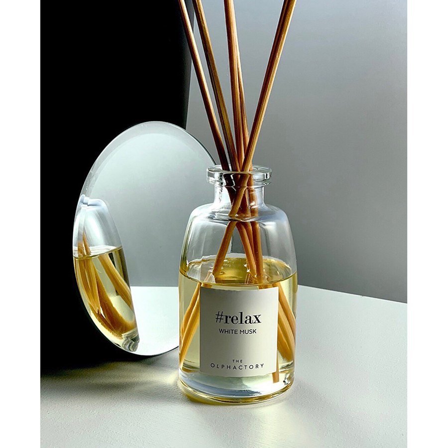 Диффузор ароматический The Olphactory Relax "Белый мускус" 100 мл AMBIENTAIR  00-3895034 Белый  - Вид №3
