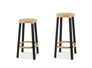 Высокий стул из ясеня