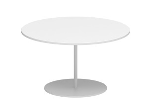 Круглый керамический садовый журнальный столик