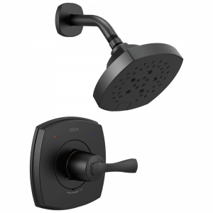 T14276-BL Только душ серии 14 Delta Faucet Stryke Матовый черный