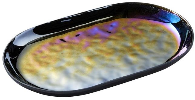 RADAR INTERIOR Поднос овальный стеклянный Mirage sun-id-1466394 - Вид №1